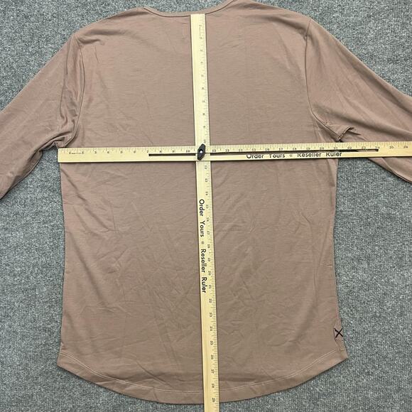 Cuts Shirt Mens XL Curve-Hem Long Sleeve Pyca Pro Stretch Casual Lightweight - Picture 7 of 9